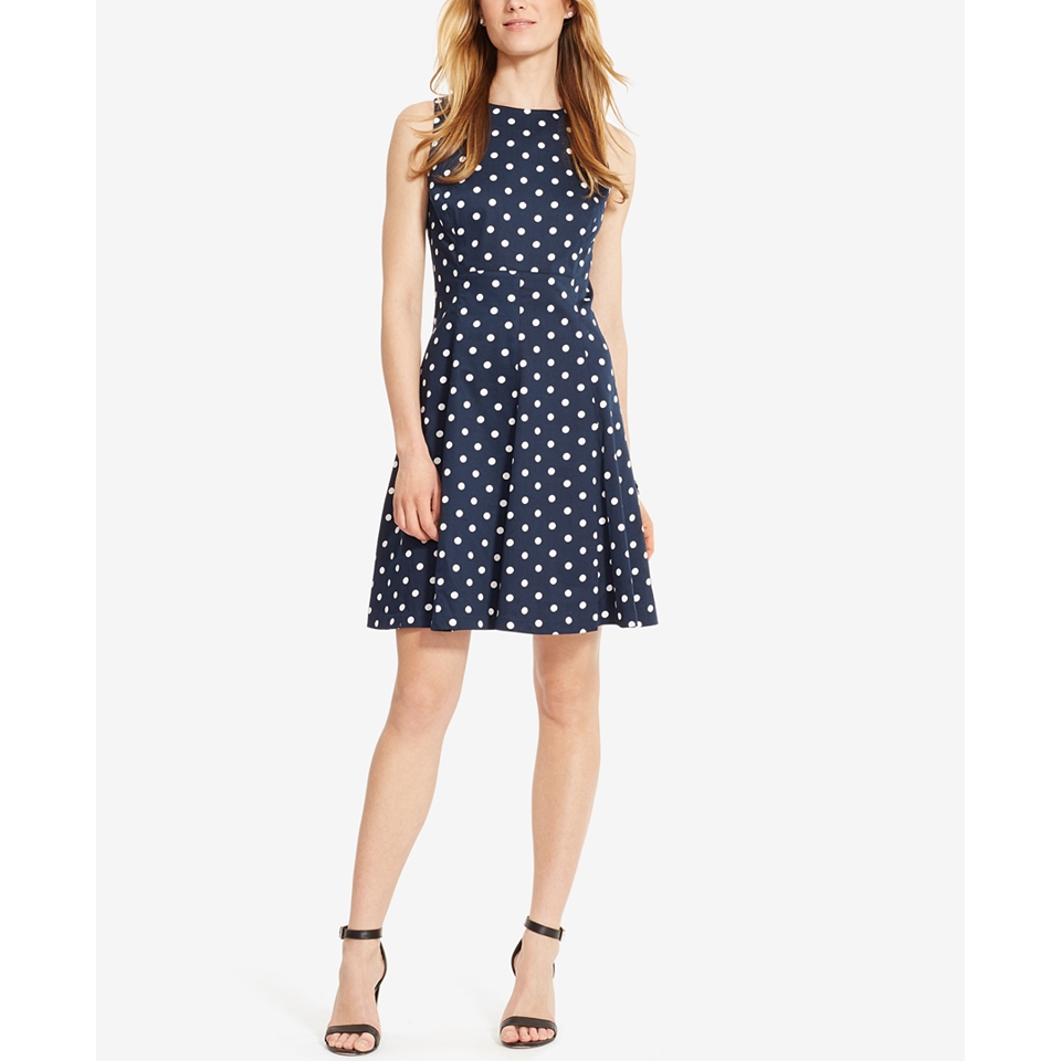 American Living Polka Dot Print Sateen Dress   Dresses   Women   