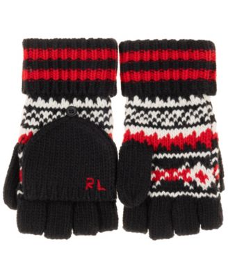 Men's Pattern Convertible Design Gloves