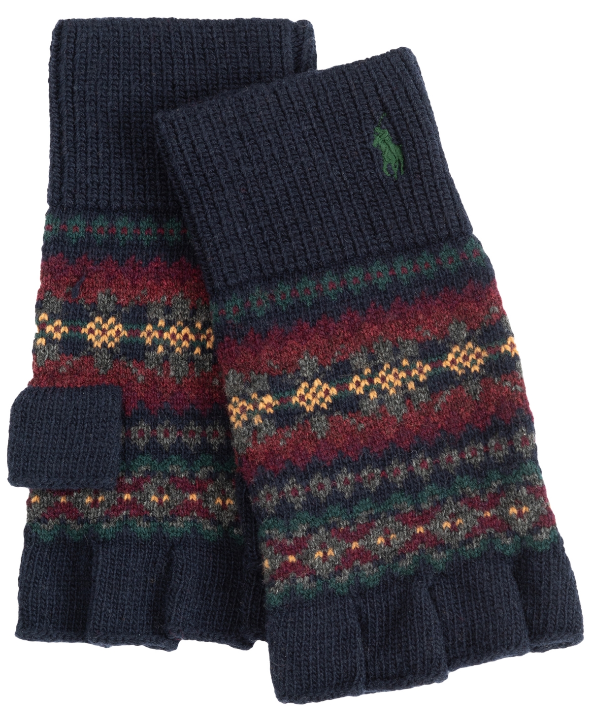 Polo Ralph Lauren Men's Fair isle Fingerless Gloves