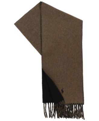 Polo Ralph Lauren Men's Classic Wool Blend Reversible Scarf - Macy's