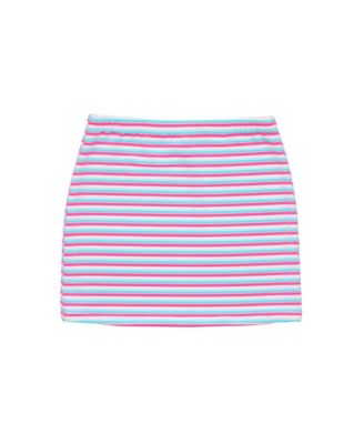 Big Girls Sorbet Stripe Teen Mini Skirt