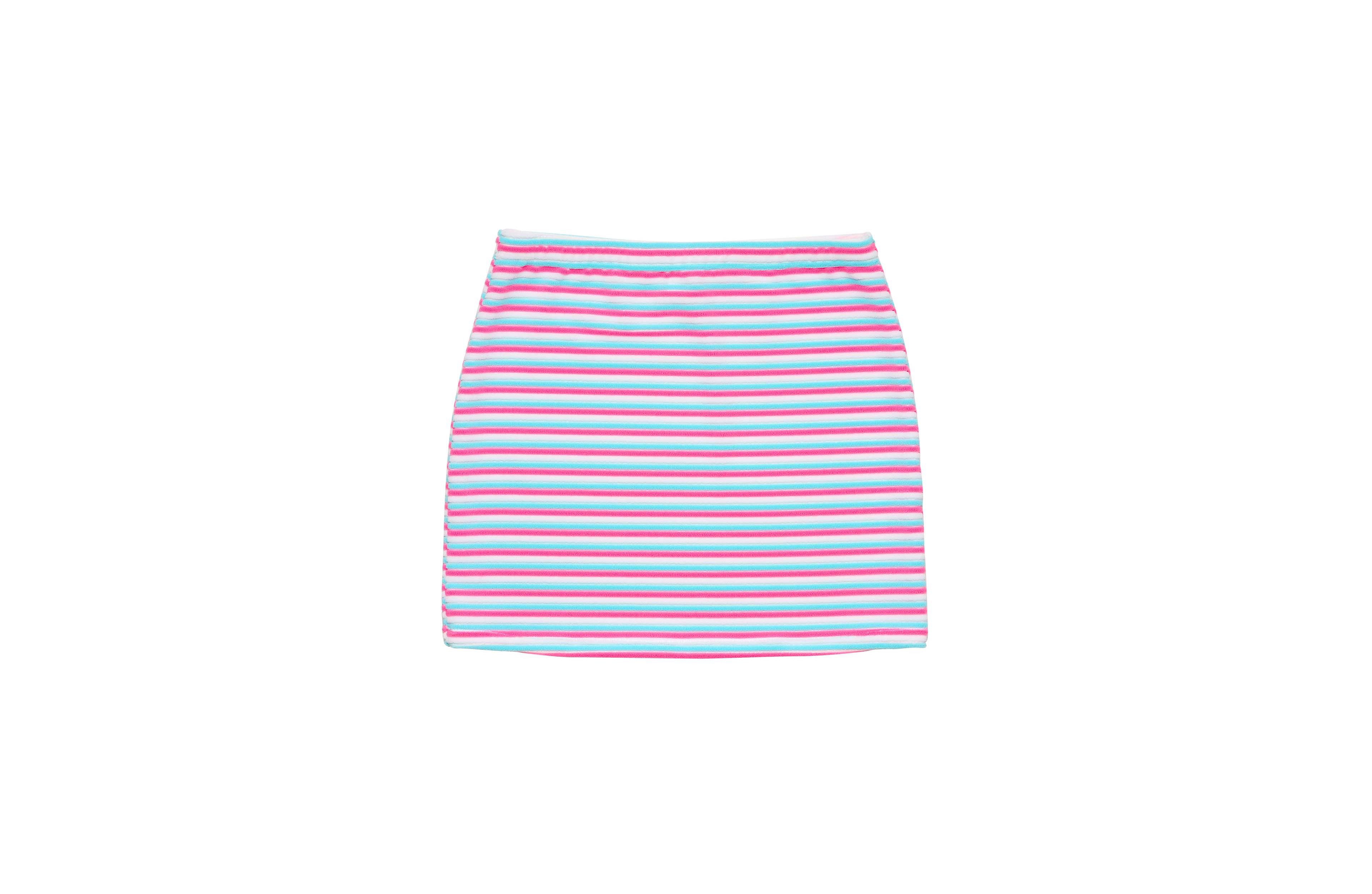 Snapper Rock Big Girls Sorbet Stripe Teen Mini Skirt