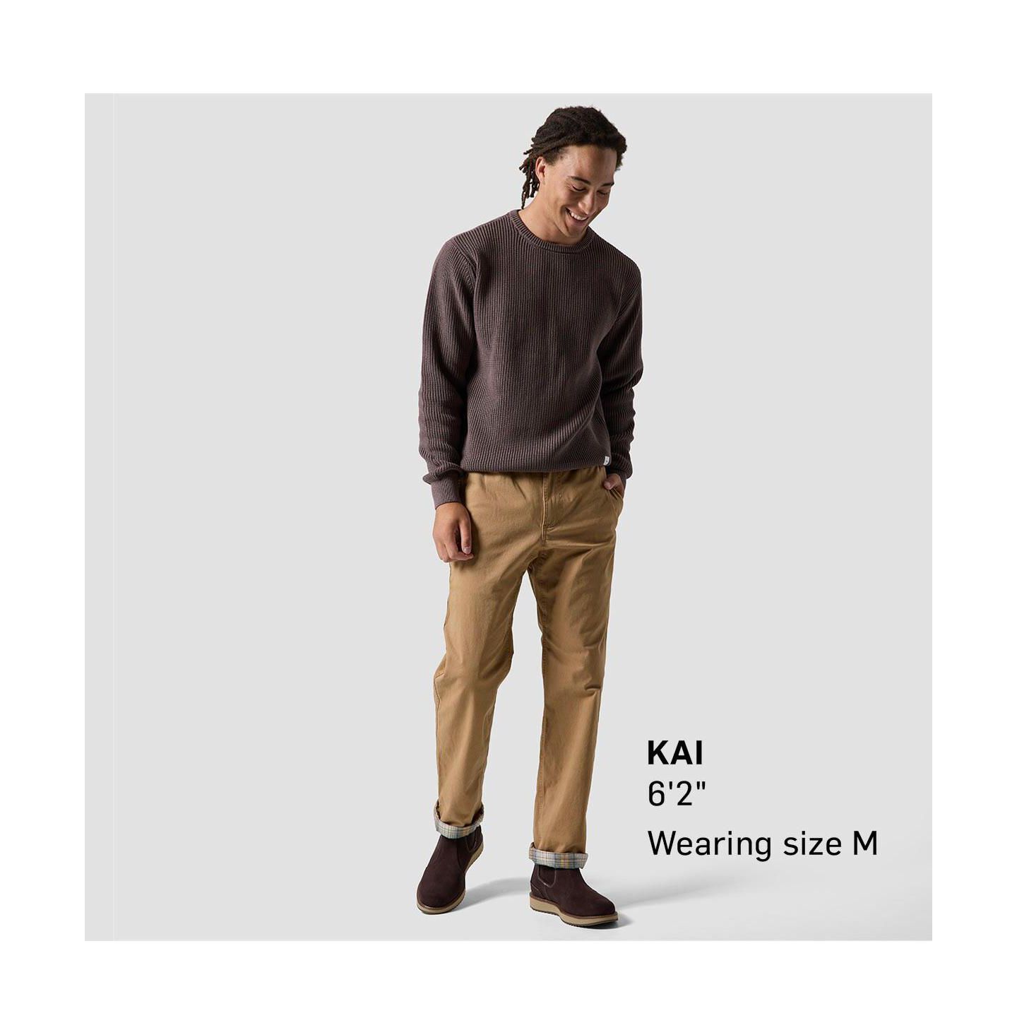Мужские брюки Backcountry Venture Daily Flannel Lined Pant Casual, цвет: Bistre — фото 5