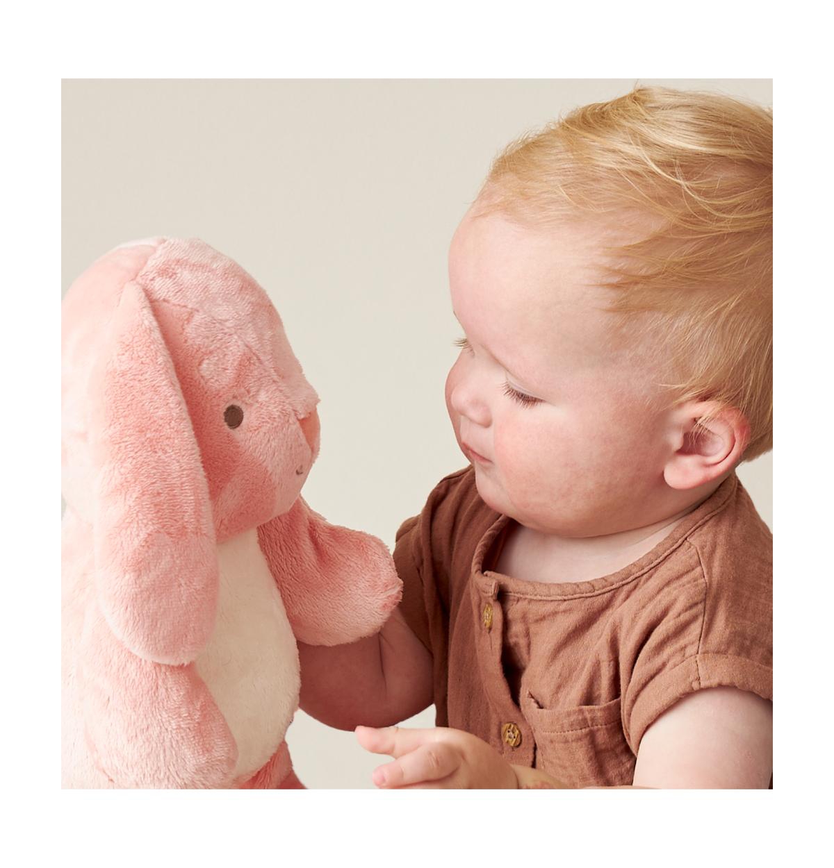 Itzy Ritzy Baby SweetieSnuggles Bunny Pink