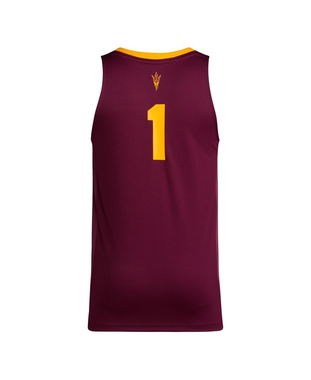 Adidas Men's 1 Maroon Arizona State Sun Devils Replica Swingman Jersey