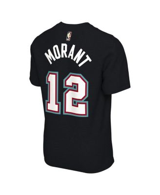 Men's and Women's Ja Morant Black Memphis Grizzlies Name Number T-Shirt