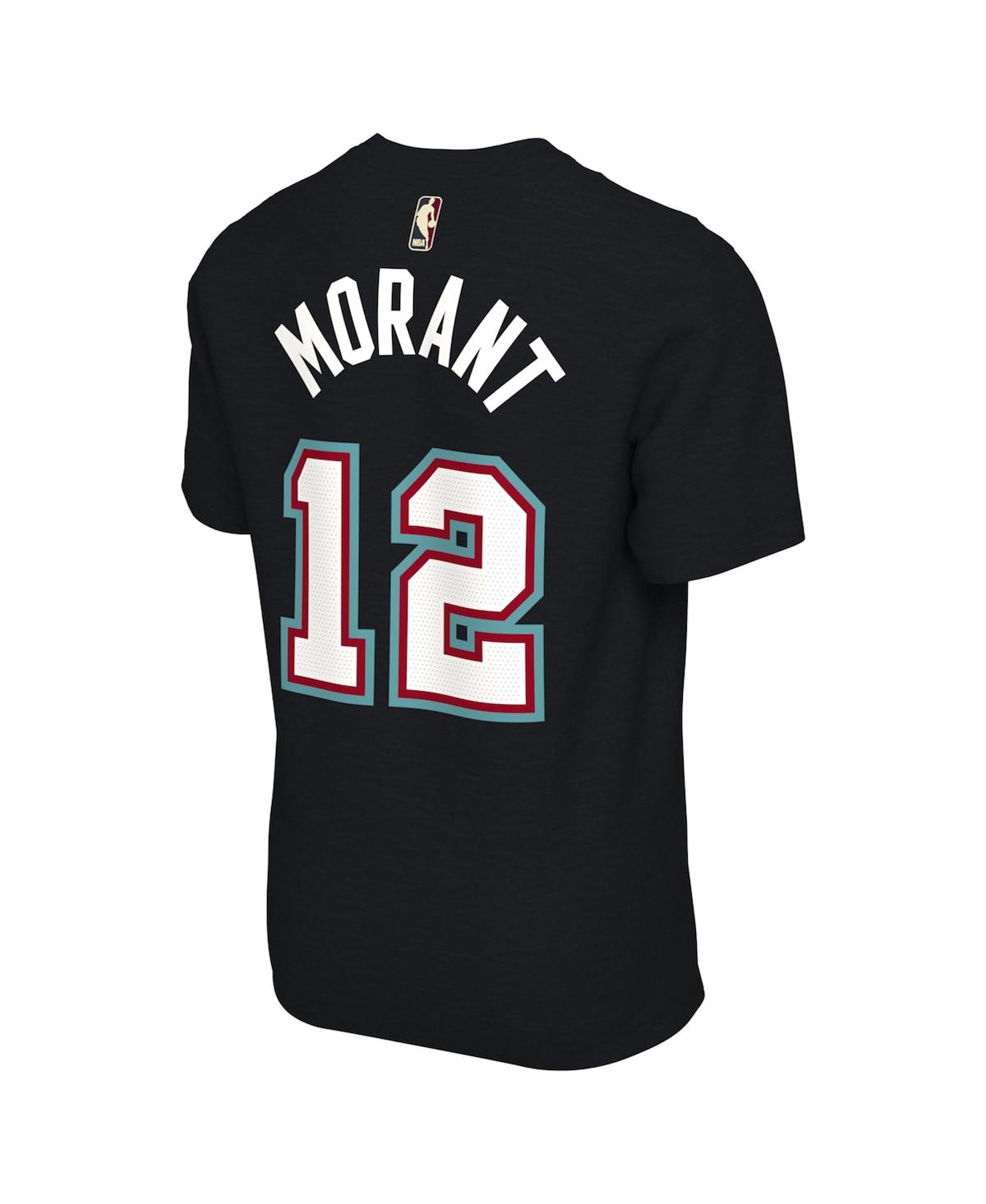 Nike Men's And Women's Ja Morant Black Memphis Grizzlies Name Number T-shirt In Blue