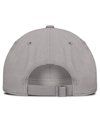 Men's Gray New York Yankees Cooperstown Collection Club Adjustable Hat