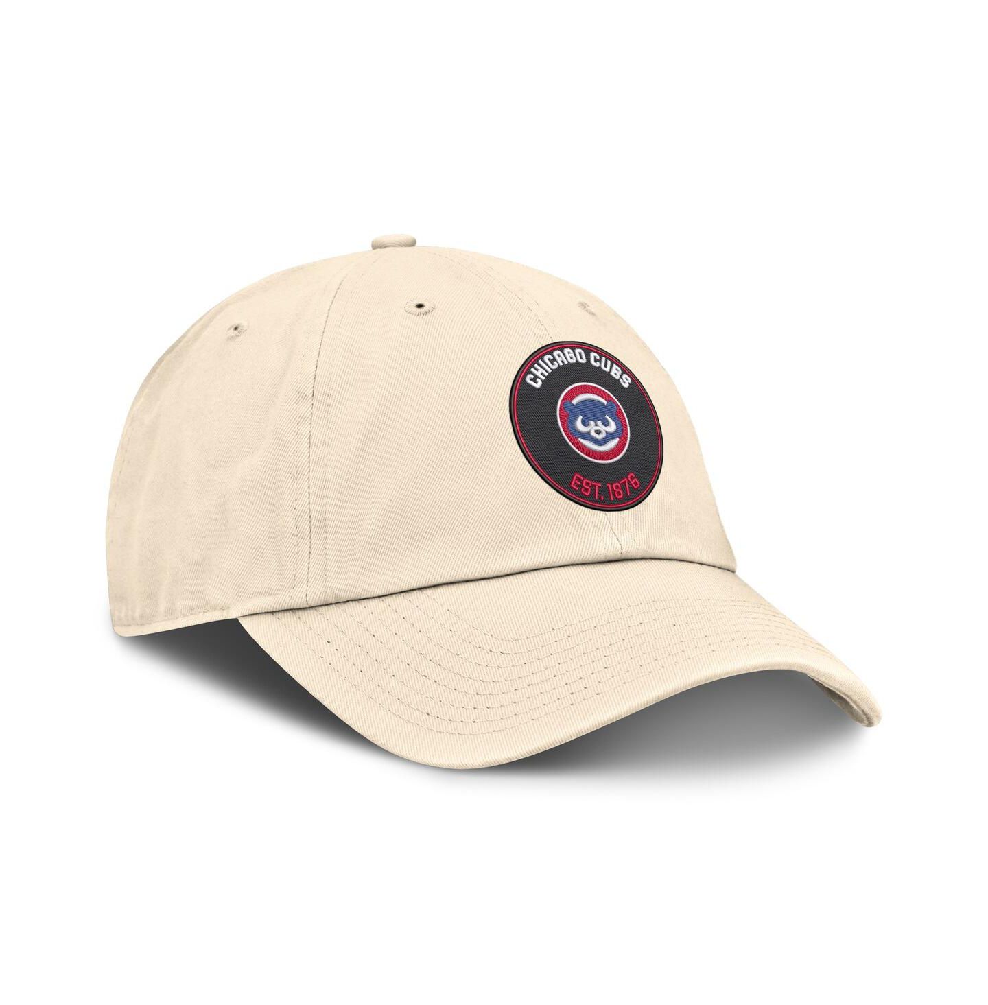 Мужская кепка Nike Natural Chicago Cubs Cooperstown Collection Club Adjustable Hat — фото 3