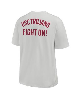 Men's Gray USC Trojans Legacy 2-Hit Max90 Pocket T-Shirt