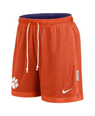 Men's Orange/Purple Clemson Tigers Courtside Standard Issue Dri-FIT Reversible Shorts