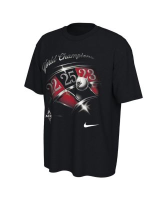 Men's and Women's Black Las Vegas Aces 2025 WNBA Finals Champions Celebration Elevated Premium T-Shirt