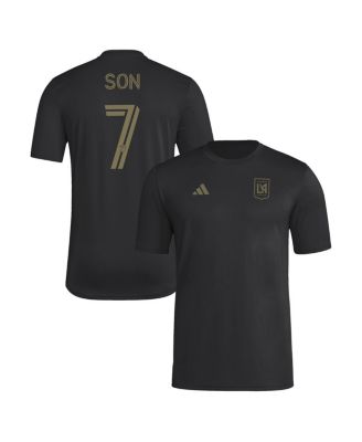 adidas - Men's Son Heung-Min Black LAFC Pre-Game T-Shirt