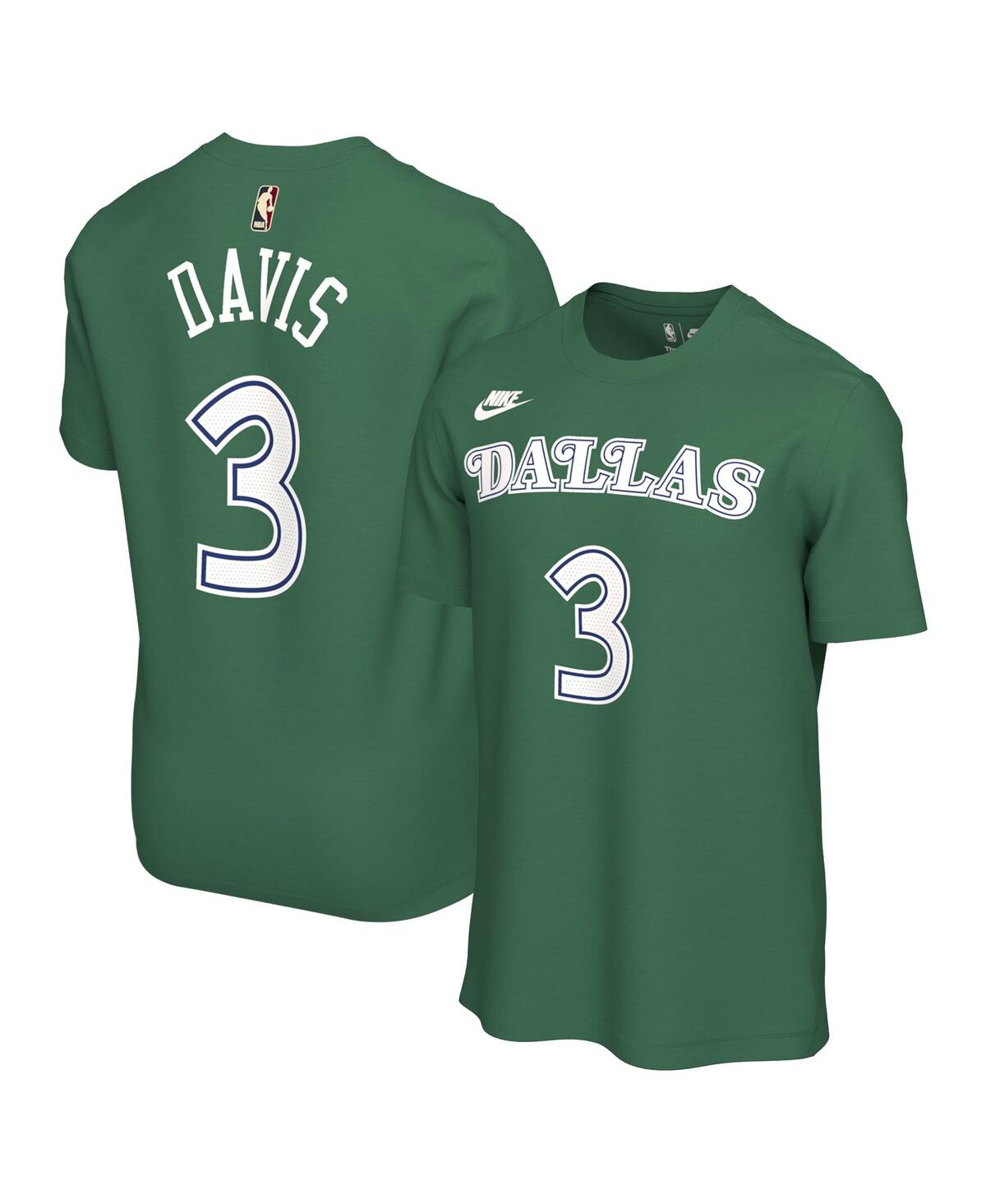 Nike Men's And Women's Anthony Davis Green Dallas Mavericks Name Number T-shirt In Green