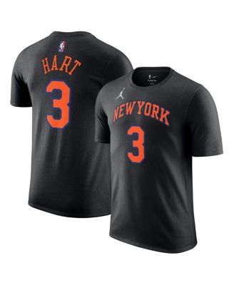 Jordan - Men's and Women's Josh Hart Black New York Knicks Name Number T-Shirt