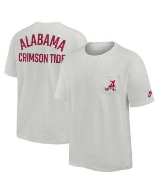 Nike - Men's Gray Alabama Crimson Tide Legacy 2-Hit Max90 Pocket T-Shirt