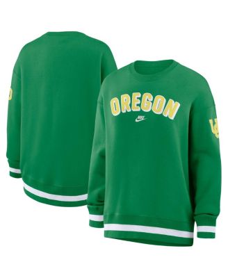 Nike - Women's Green Oregon Ducks Oversized Legacy Phoenix Sweatshirt
