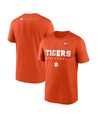 Nike - Men's Orange Clemson Tigers 2025 Courtside Basketball Legend Dri-FIT T-Shirt
