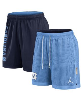 Jordan - Men's Carolina Blue/Navy North Carolina Tar Heels Courtside Standard Issue Dri-FIT Reversible Shorts