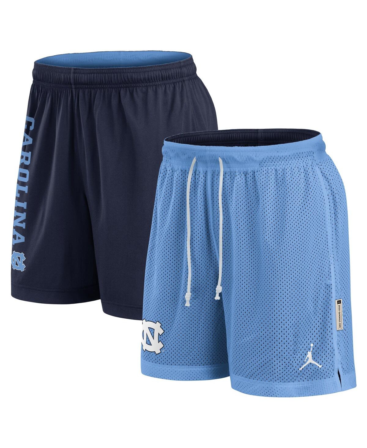 Jordan Men's Carolina Blue/Navy North Tar Heels Courtside Standard Issue Dri-fit Reversible Shorts