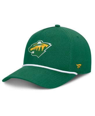 Fanatics - Men's Kelly Green Minnesota Wild Alternate Authentic Pro A-Frame Adjustable Hat