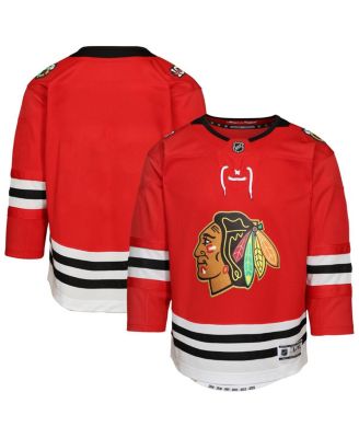 Outerstuff - Big Boys and Girls Red Chicago Blackhawks Centennial Premier Jersey