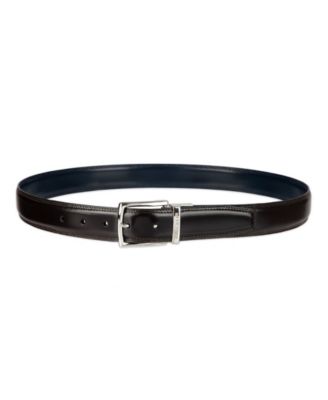 Men's Two-in-One Reversible Leather Dress Belt