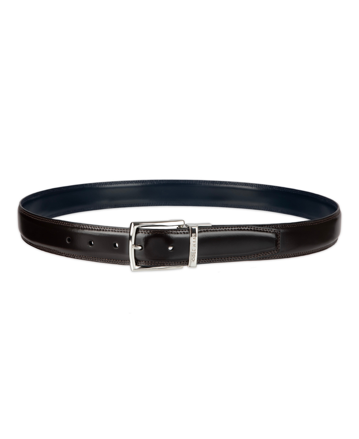 Cole Haan Men's Two-in-One Reversible Leather Dress Belt