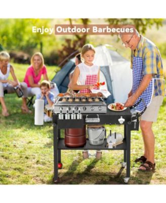 Outdoor Grill Table for Blackstone Griddles Stand