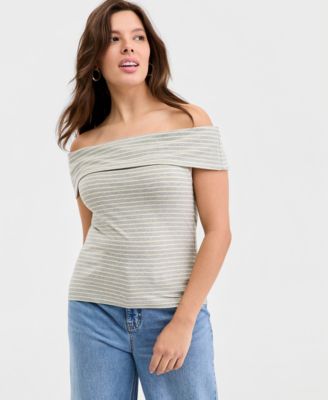 On 34th - Women's Off-The-Shoulder Top
