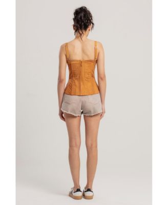 Women's Structured Corset Top