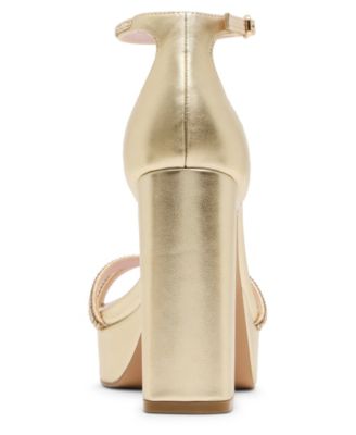 Women's Cady-R Strappy Platform Round-Toe Dress Sandals