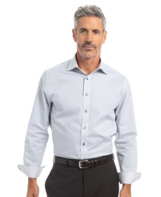Men's Connected Square Modern-Fit Shirt