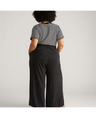 Plus Size Palais Cooling Cupro Wide Leg Pant