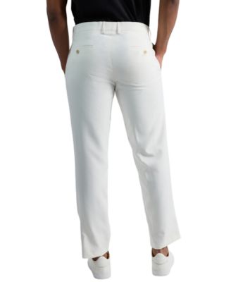 Men's Modern-Fit Micro-Check Dress Pants