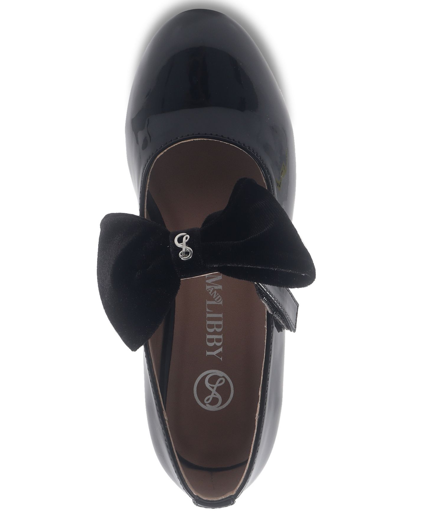 Обувь Sam & Libby Bianca Lily Dress Shoe для девочек, цвет: Чёрный — фото 6