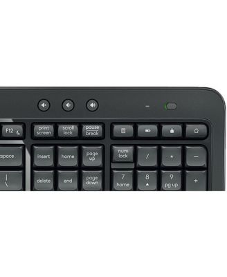 MK540 Wireless Combo With Keyboard And Mouse - Black