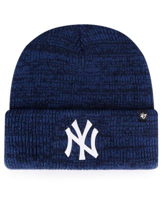 '47 Brand - Men's Navy New York Yankees Brain Freeze Cuffed Knit Hat