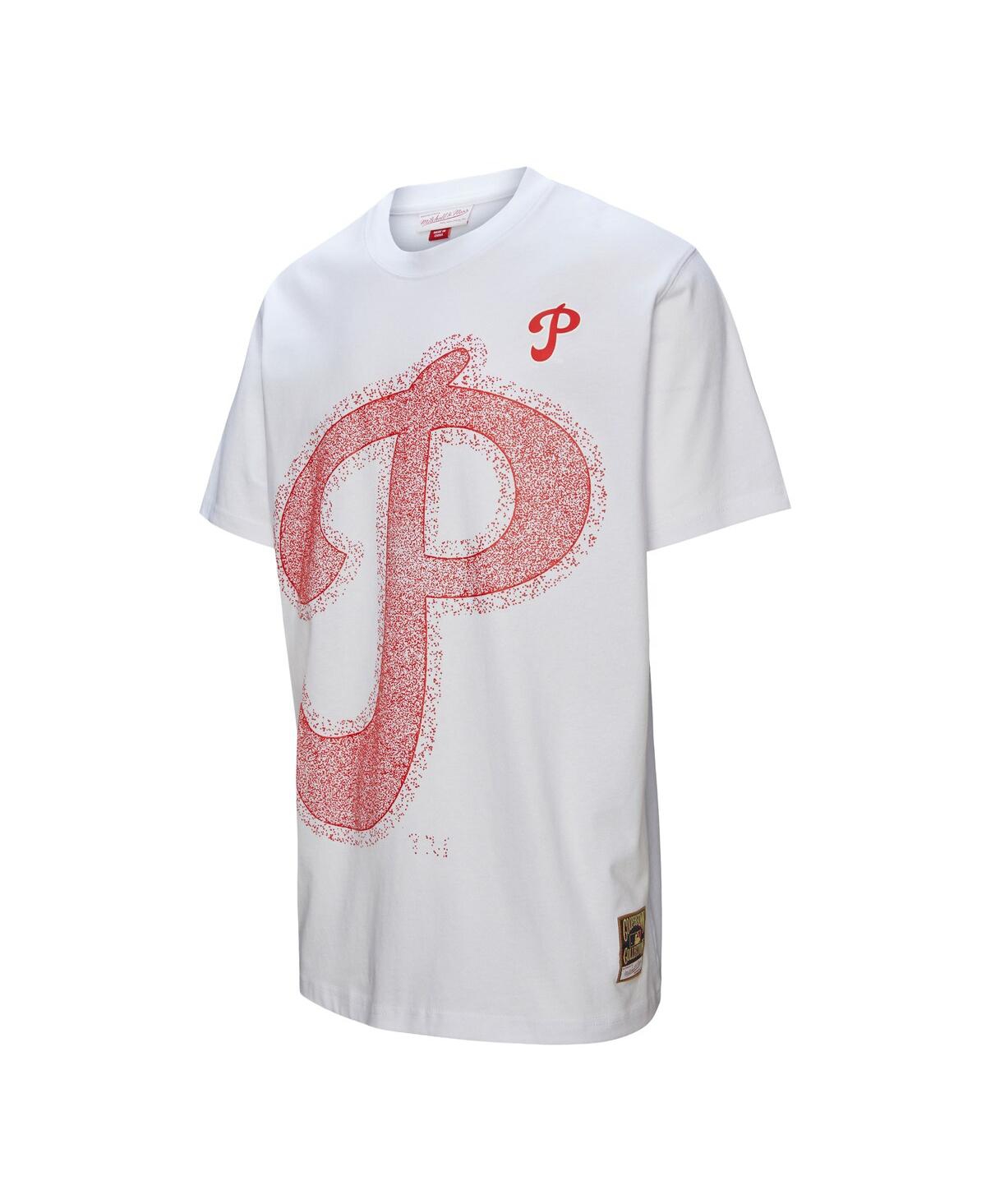 Mitchell & Ness Women's White Philadelphia Phillies Striker Premium Graphic T-shirt In White