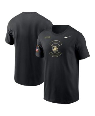 Nike - Men's Black Army Black Knights 2025 Military Appreciation Dri-FIT T-Shirt