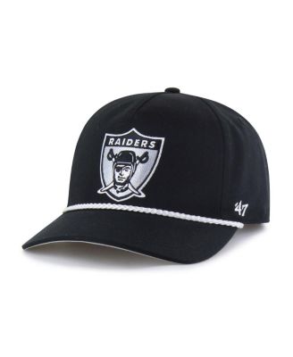 '47 Brand - Men's Black Las Vegas Raiders Rope Hitch Adjustable Hat