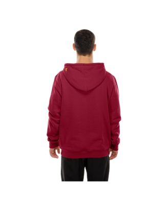 Men's Burgundy Washington Commanders Combine Authentic Local State Throwback Hoodie