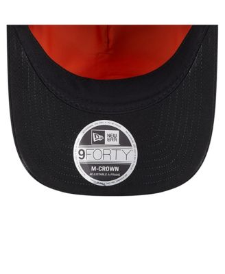 x Alpha Industries Men's Black Los Angeles Chargers A-Frame 9FORTY Adjustable Hat