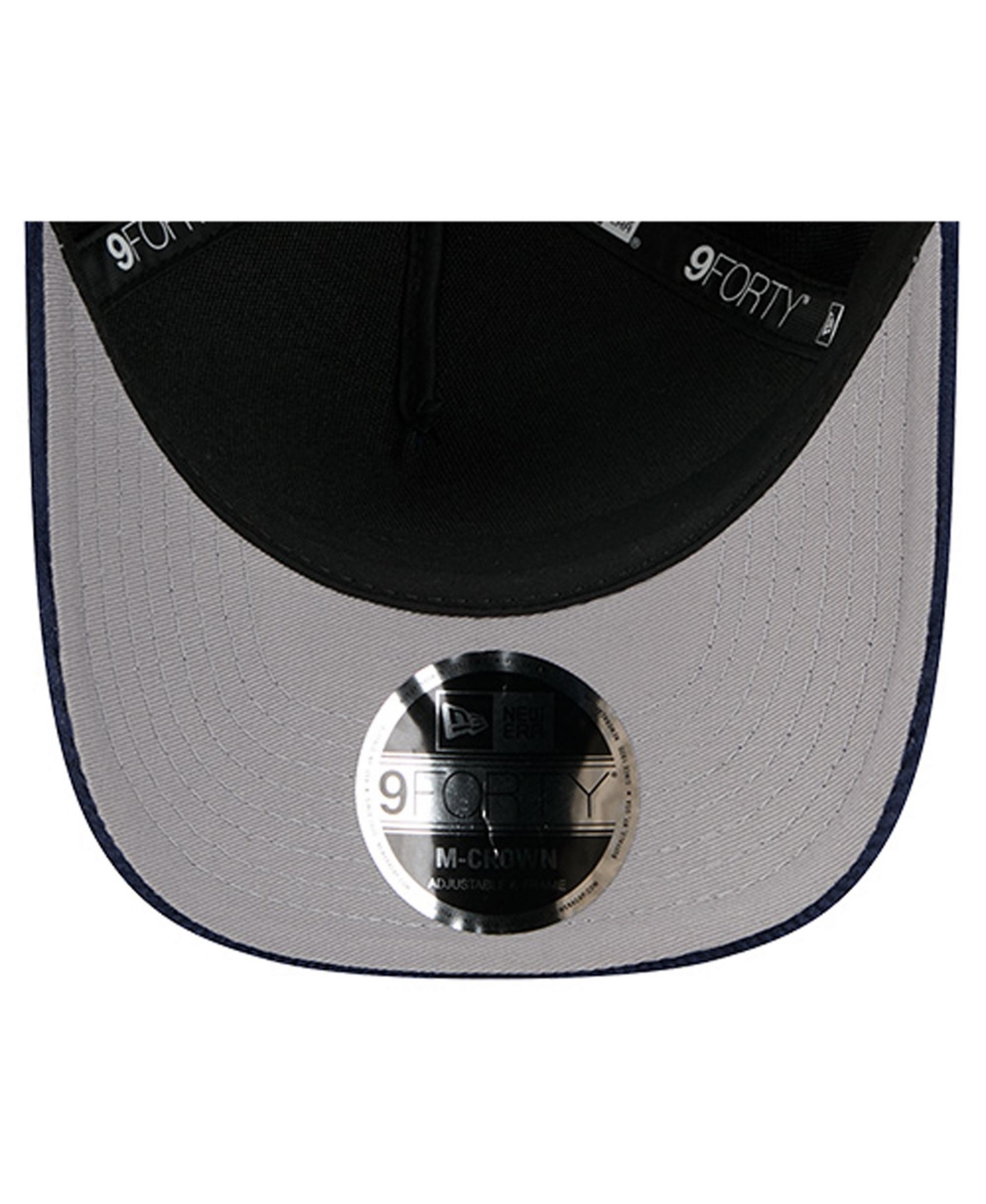 New Era Men's Navy Chicago Bears Cord Corduroy 9FORTY A-Frame Adjustable Hat