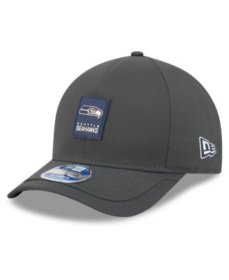 New Era - Men's Charcoal Seattle Seahawks 2025 Sideline Cold Weather 9FORTY M-Crown Adjustable Hat