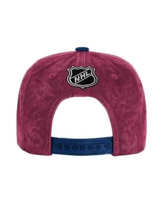 Big Boys and Girls Burgundy/Navy Colorado Avalanche True Retro Deadstock Adjustable Hat