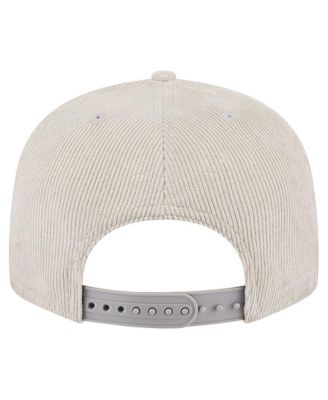 Men's Gray Washington Commanders Cord Rope Corduroy 9FIFTY Snapback Hat