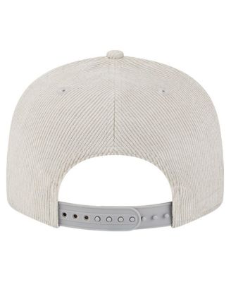 Men's Gray Atlanta Falcons Cord Rope Corduroy 9FIFTY Snapback Hat