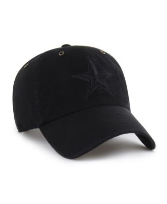 Brand Men's Black Dallas Cowboys Clean Up Adjustable Hat