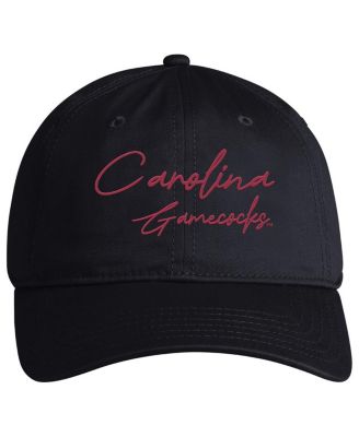 Men's Black South Carolina Gamecocks College Essentials Washed Cotton Blend Adjustable Hat